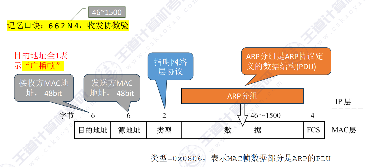 以太网MAC帧ARP