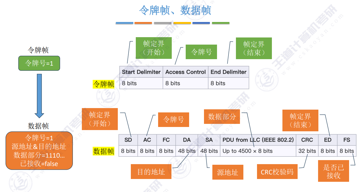 令牌帧和数据帧